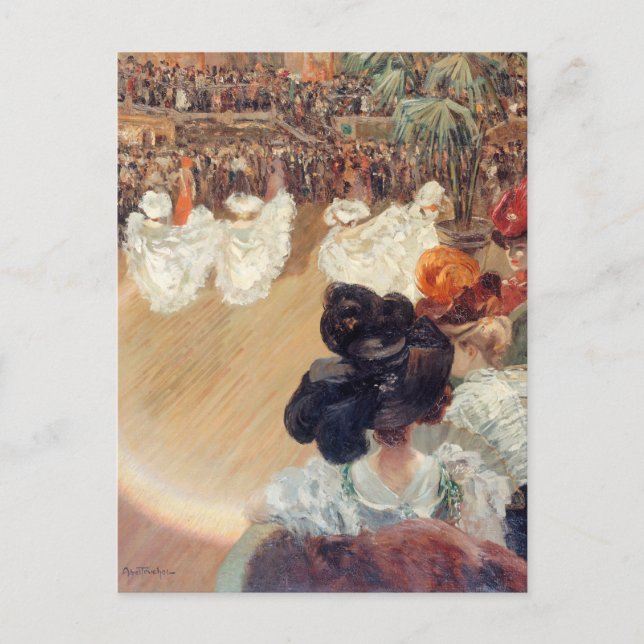 Carte Postale Quadrille au bal Tabarin | Louis Abel-Truchet (Devant)