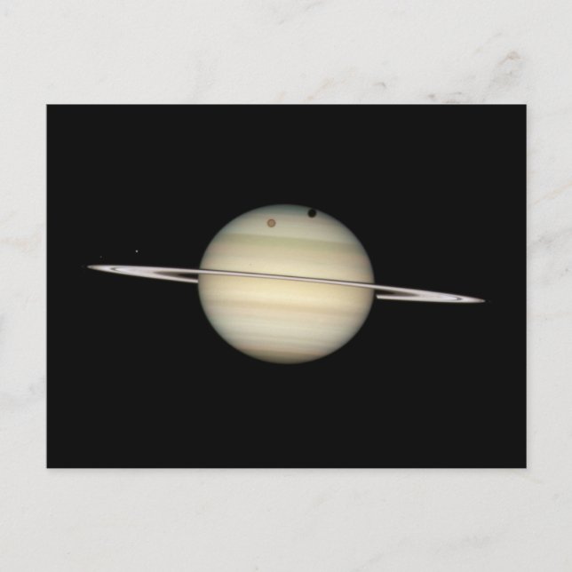 Carte Postale Quadruple Saturn Moon Transit (Devant)