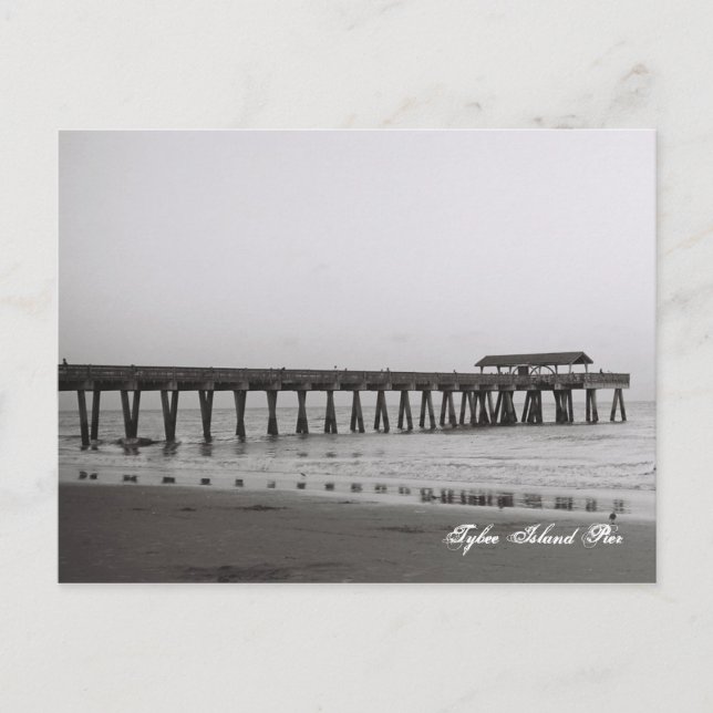 Carte Postale Quai de l'île Tybee (Devant)
