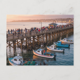 Carte Postale Quai de Santa Cruz Californie