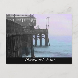 Carte Postale Quai Newport Stylisé