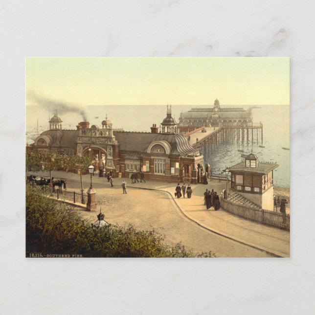 Carte Postale Quai Sud-en-Mer I, Essex, Angleterre (Devant)