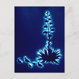 Carte Postale Quail et Agave