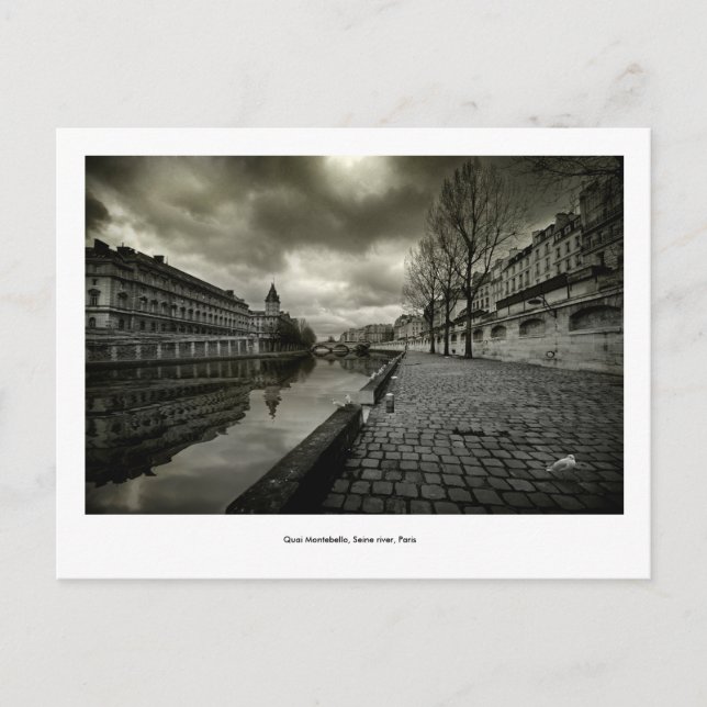 Carte Postale Quais de la Seine, Paris (Devant)