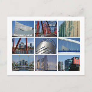 Carte Postale Quais de Salford