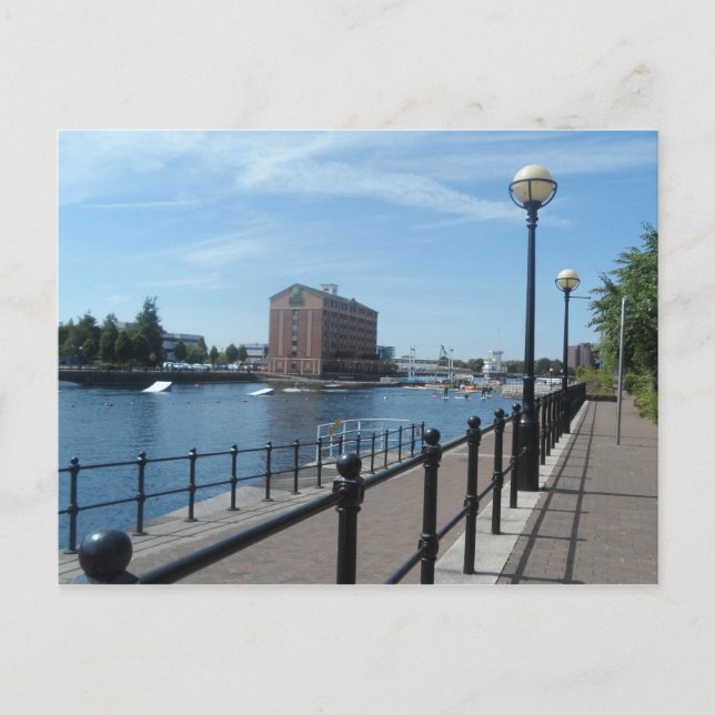 Carte Postale Quais de Salford (Devant)