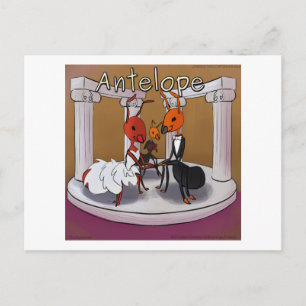 Carte Postale Quand Ants Elope Rick Londres drôle