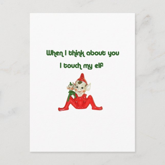 Carte Postale Quand Je Pense À Toi... (Devant)