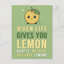 Quand la vie vous donne l'amitié du citron