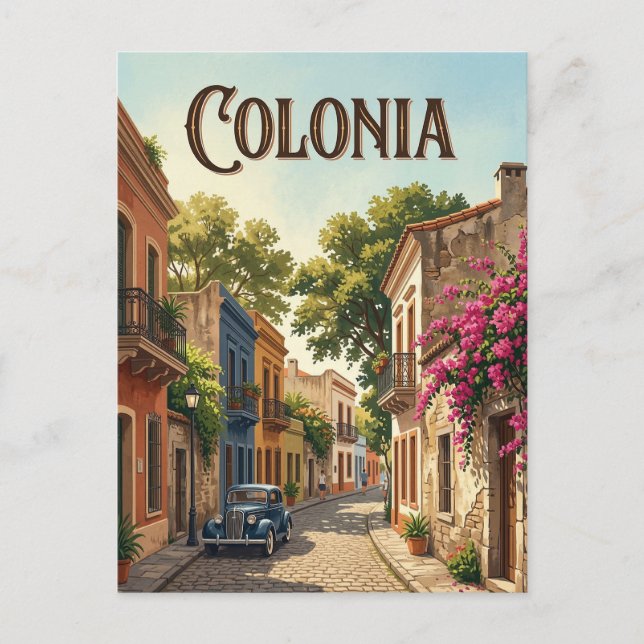 Carte Postale Quartier Historique (Devant)