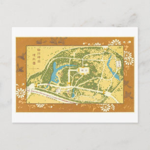 Carte Postale Quartiers anciens du sanctuaire Meiji, 1920