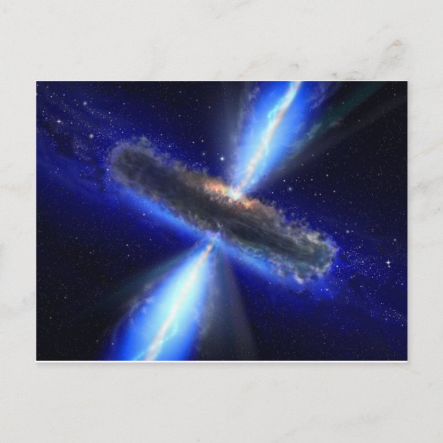 Carte Postale Quasar (Devant)