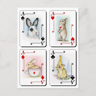 Carte Postale Quatre d'un genre