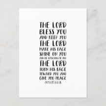 Que le Seigneur vous bénisse et vous garde, Nombre