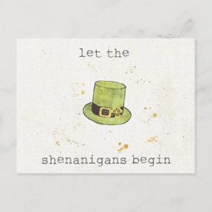 Carte Postale Que Les Shenanigans Commencent   Lucky Cuties II