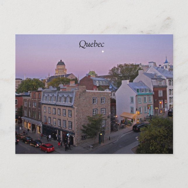 Carte postale Québec (Devant)