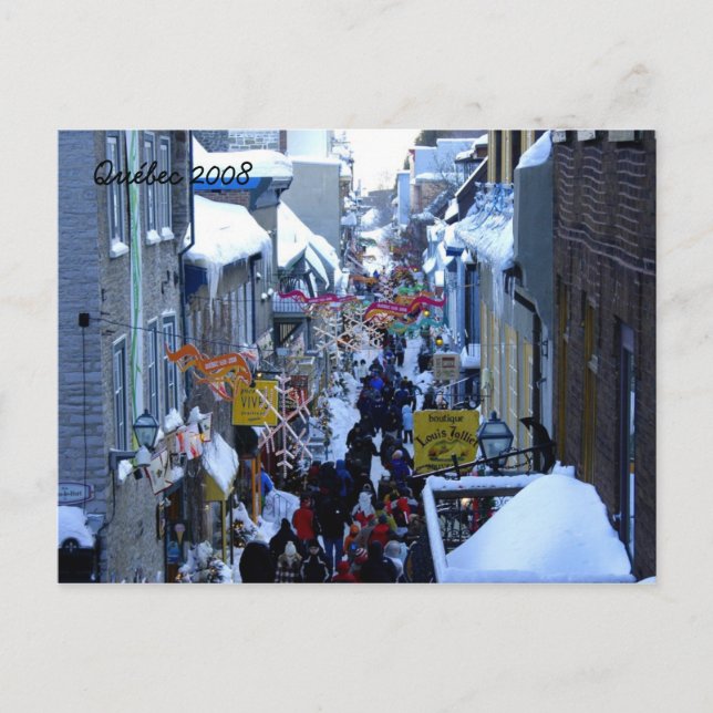 Carte Postale Québec 2008 (Devant)