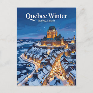 Carte Postale Québec Canada