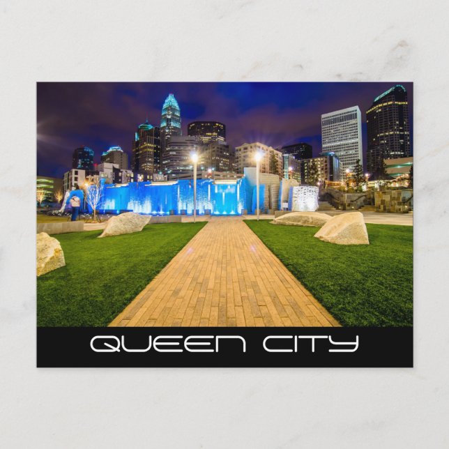 CARTE POSTALE QUEEN CITY (Devant)