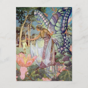 Carte postale Queen Fairy vintage