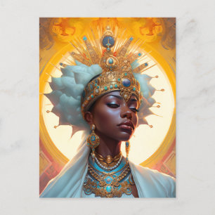 Carte Postale Queen Goddess Imaginaire Art