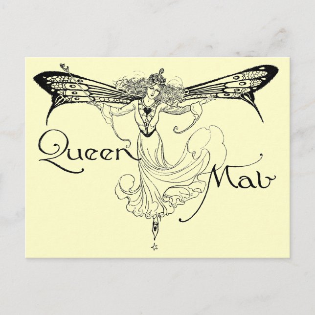 Carte Postale Queen Mab Fairy (Devant)