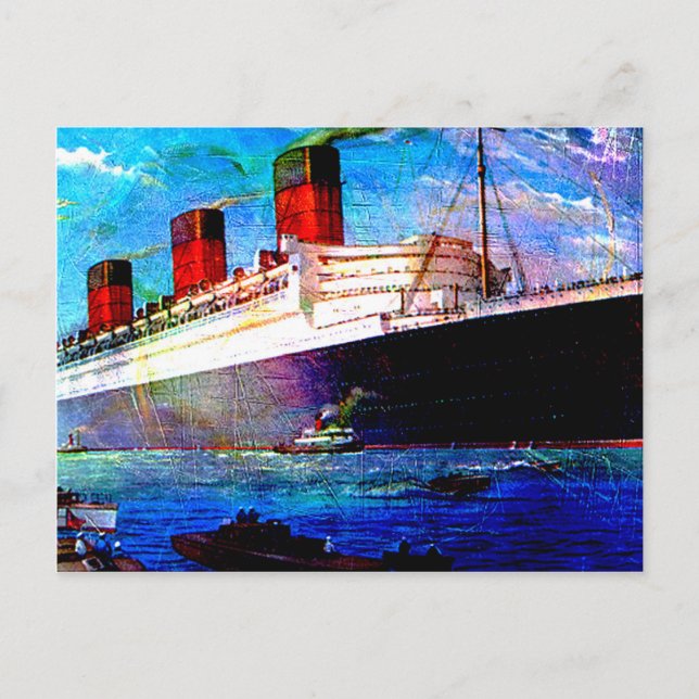 CARTE POSTALE QUEEN MARY 2 (Devant)