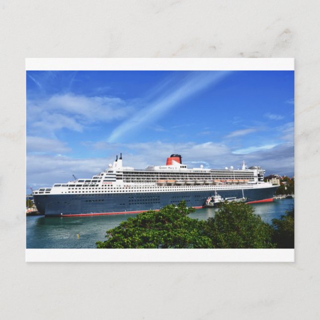 Carte Postale Queen Mary 2 Cruise Ship (Devant)