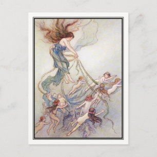 Carte Postale Queen of Them All par Warwick Goble