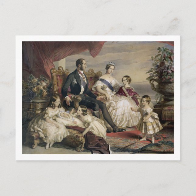 Carte Postale Queen Victoria (1819-1901) et Prince Albert (1819) (Devant)