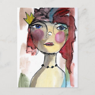 Carte Postale Queenie