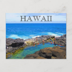 Carte Postale queens bath kauai