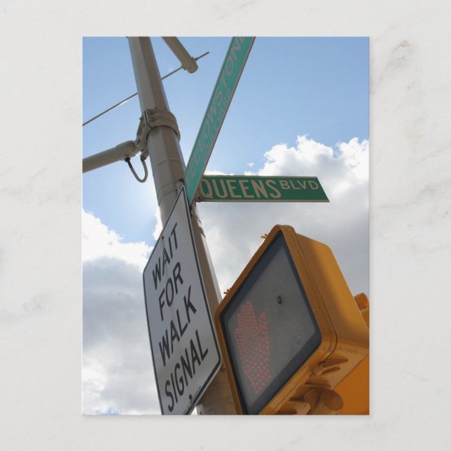 Carte Postale Queens Blvd (Devant)