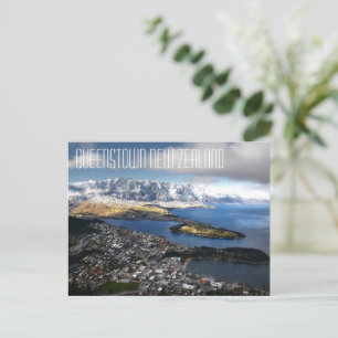 Carte Postale Queenstown, Nouvelle-Zélande, montagnes