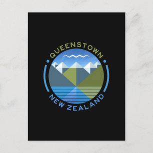 CARTE POSTALE QUEENSTOWN SOUTH ISLAND NEW ZEALAND POSTCARD