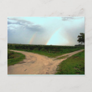 Carte Postale Quel arc-en-ciel now~Double de manière aux