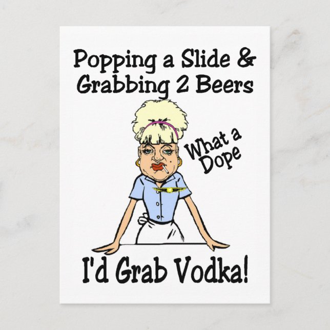 Carte Postale Quel Dope (Devant)