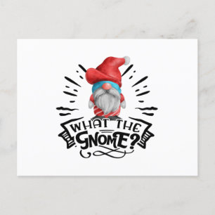 Carte Postale Quel jeu de Noël amusant Gnome