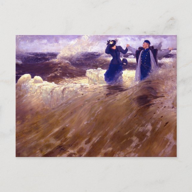 Carte Postale Quelle Liberté ! par Ilya Repin (Devant)
