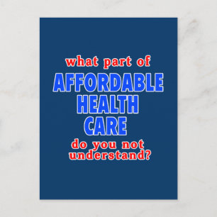 Carte Postale Quelle partie des soins de santé abordables ne Und