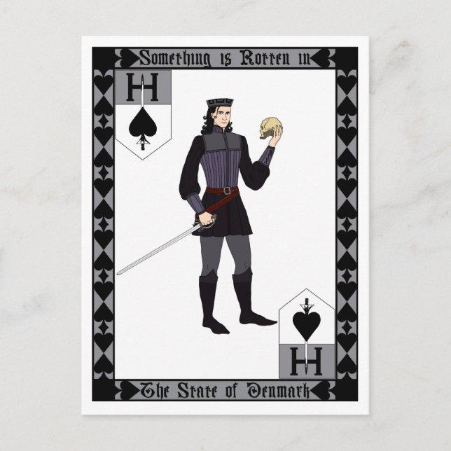 Carte Postale Quelque chose est putréfiée (Devant)