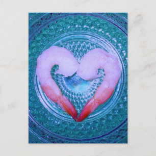 Carte Postale Quelqu'un a dit crevettes