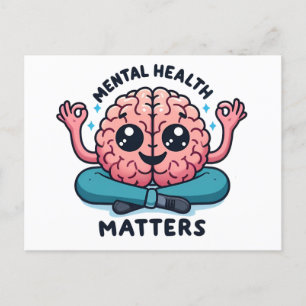 Carte Postale Questions de santé mentale
