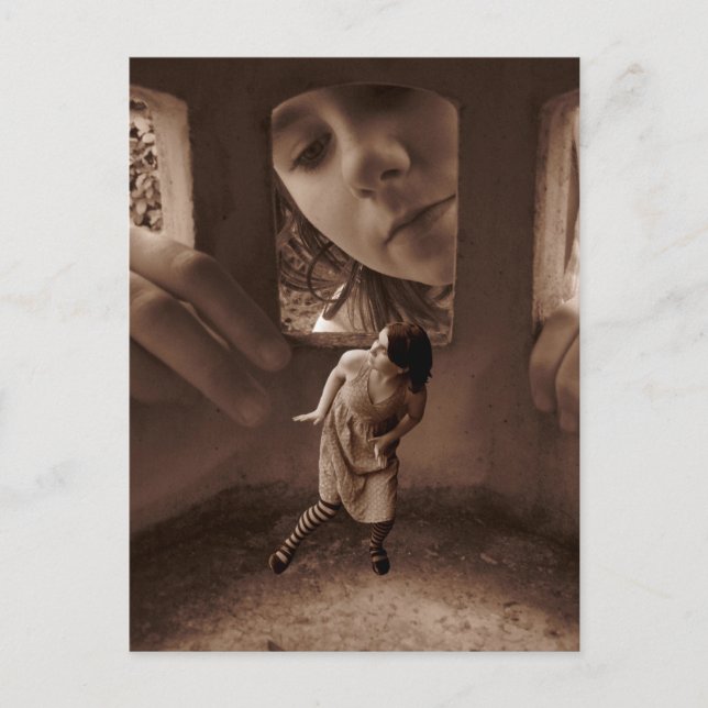 Carte Postale Qui est là ? (Devant)