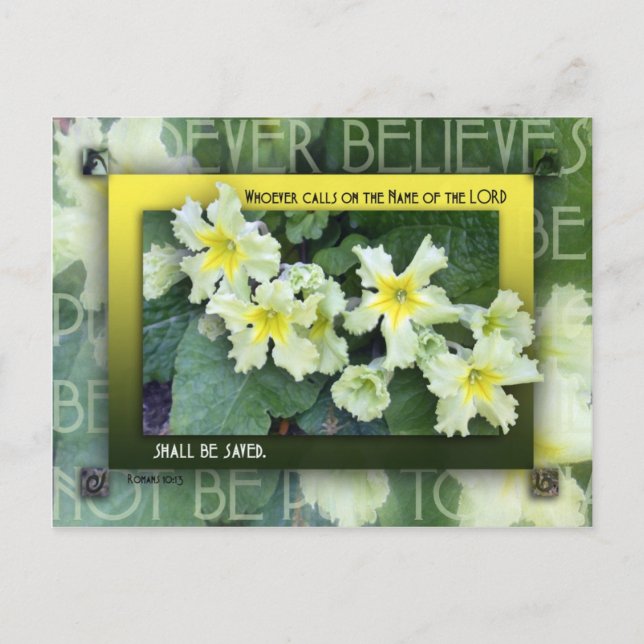 Carte Postale Quiconque invoque le nom (Devant)