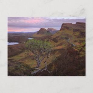 Carte Postale Quirak paysage de lever du soleil sur Skye