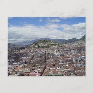 Carte Postale Quito, Equateur vue aérienne