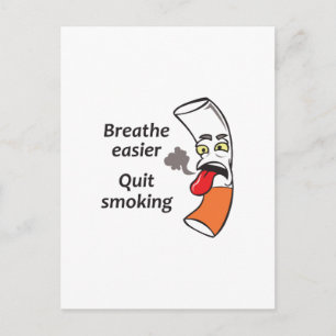 CARTE POSTALE QUITTER LE TABAGISME