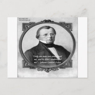 Carte Postale Quota de Johann Ficht "Misunderstood"