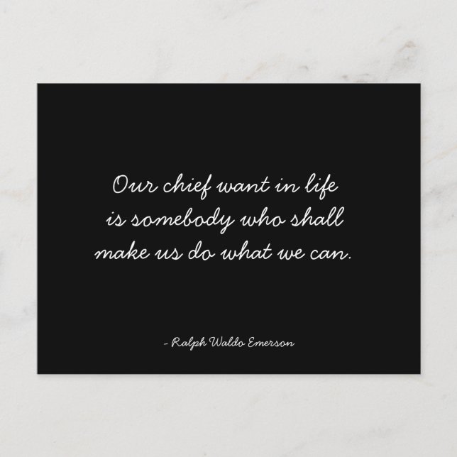 Carte postale Quotable - Passion (Devant)